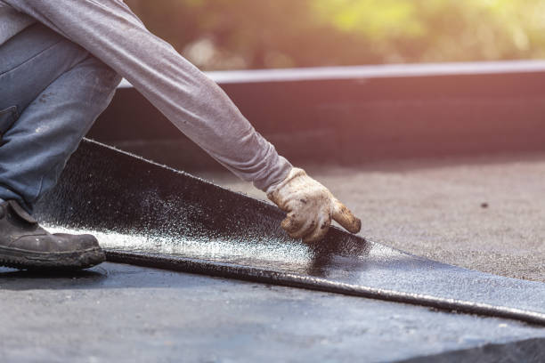 Professional Basement Waterproofing technician working in Frederick, PA